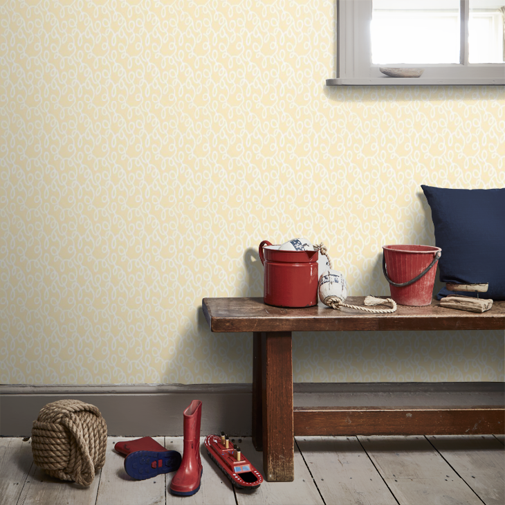 Farrow and Ball Vermicelli Behang BP1507