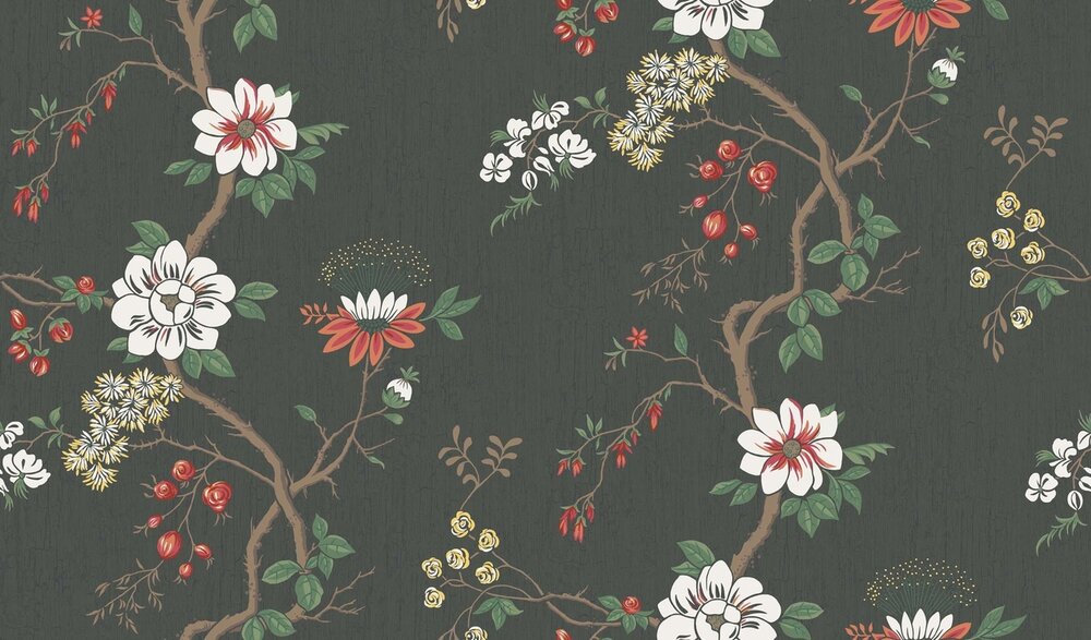 Cole and Son Camellia behang botanical botanica behang collectie 115-8026