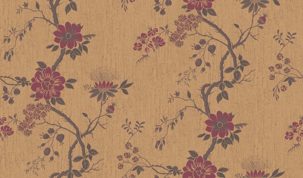 Cole and Son Camellia behang botanical botanica behang collectie 115-8027