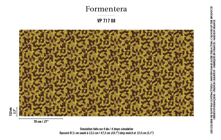 ELITIS Formentera ELITIS Juego de Paja behang VP-717-02 Formentera behangpapier VP_717_08