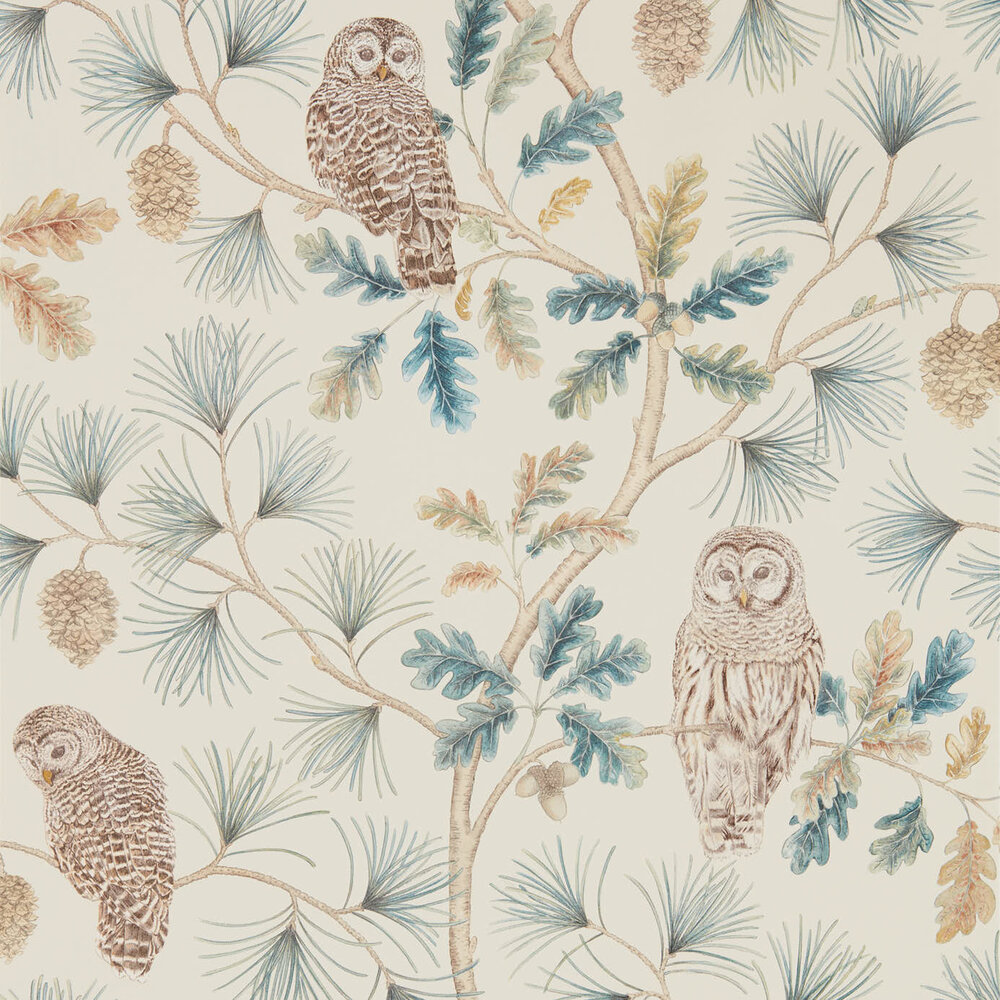 Sanderson Owlswick Behang Uilen 216595