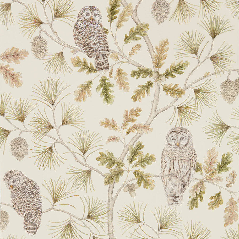 Sanderson Owlswick Behang Uilen 216597