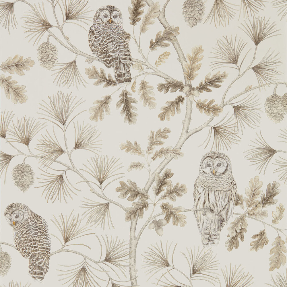Sanderson Owlswick Behang Uilen 216598