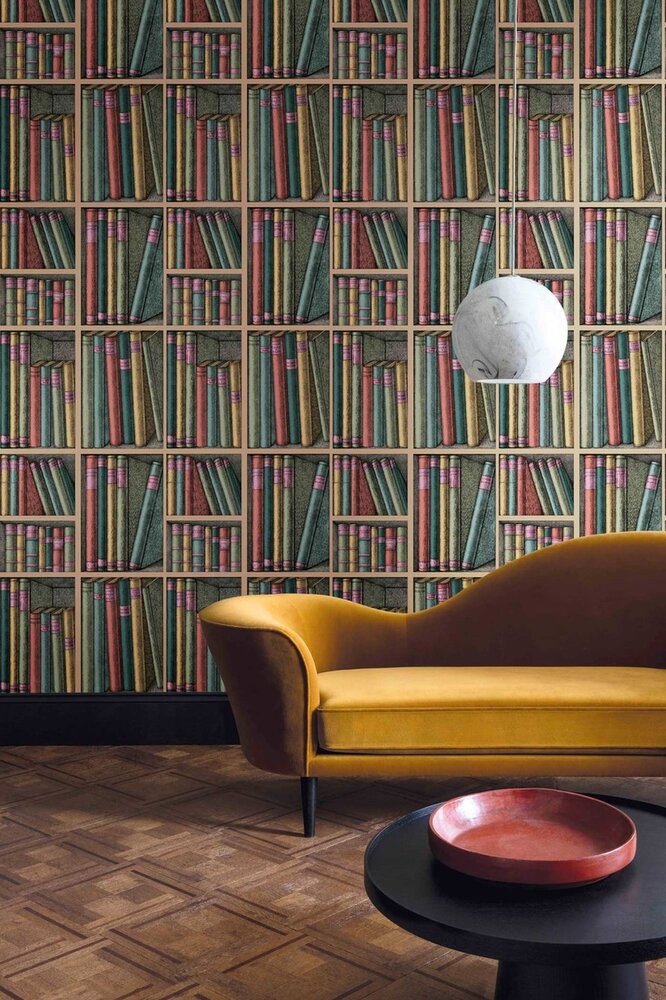 Fornasetti Ex Libris behang Cole and Son 114-5010