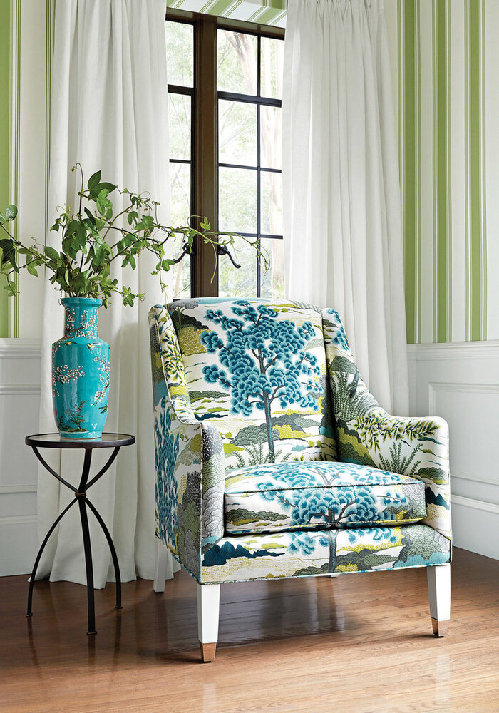 Thibaut Daintree Behang Greenwood Behang Collectie