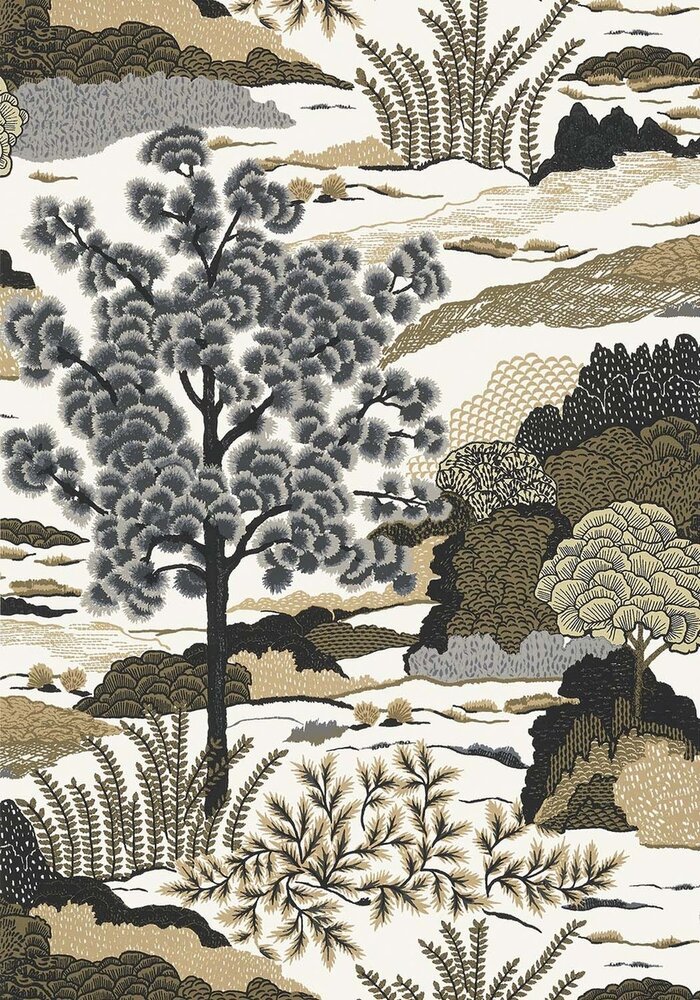 Thibaut Daintree Behang Greenwood Behang Collectie T85041