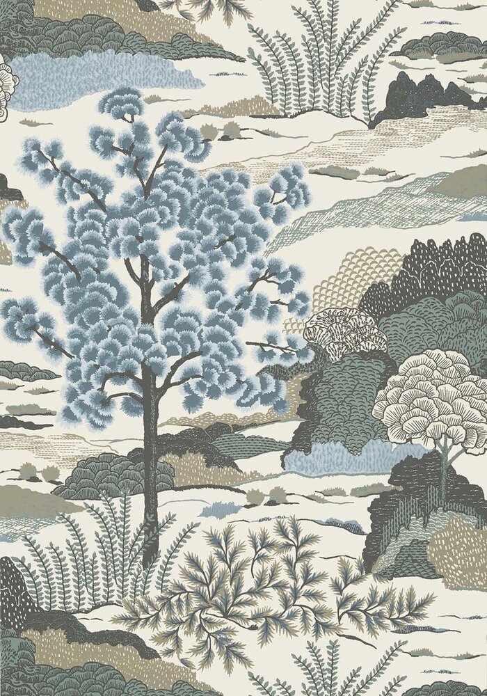 Thibaut Daintree Behang Greenwood Behang Collectie T85043