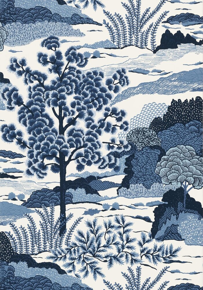 Thibaut Daintree Behang Greenwood Behang Collectie T85044