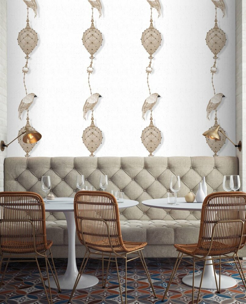 Kit Miles Pendants and Ornamental Birds Behang 8941 4003