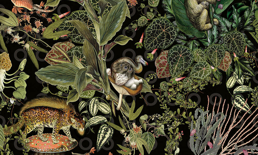 Moooi Menagerie of Extinct Animals Behang (ARTE)&nbsp;MO2071