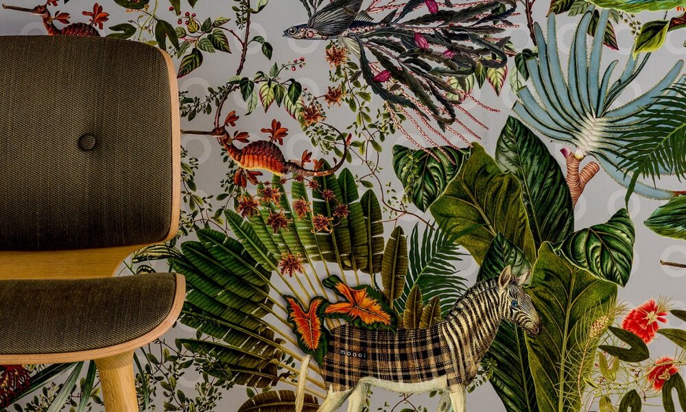 Moooi Menagerie of Extinct Animals Behang (ARTE)&nbsp;MO2071