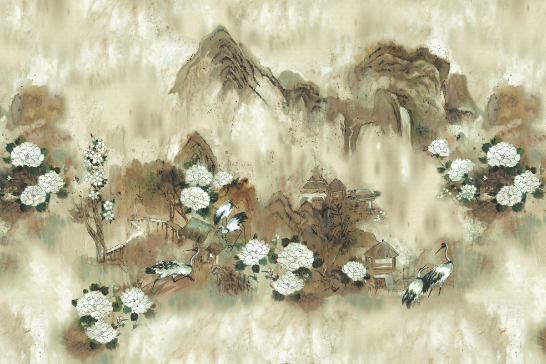 Coordonne Kasgar Behang Random Chinoiseries Collectie 7900180