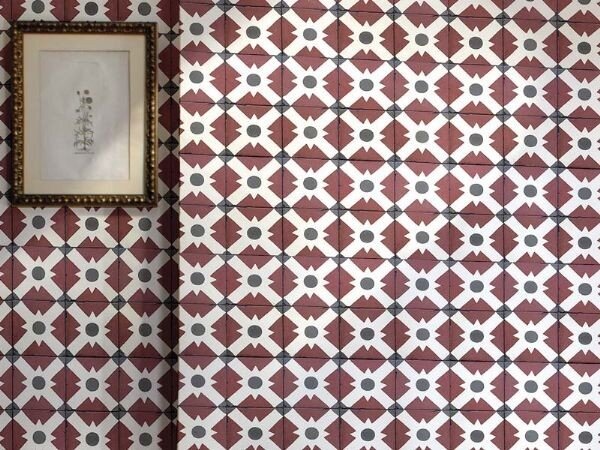 Tiles Celosia Clay behang luxury by nature sfeer 2