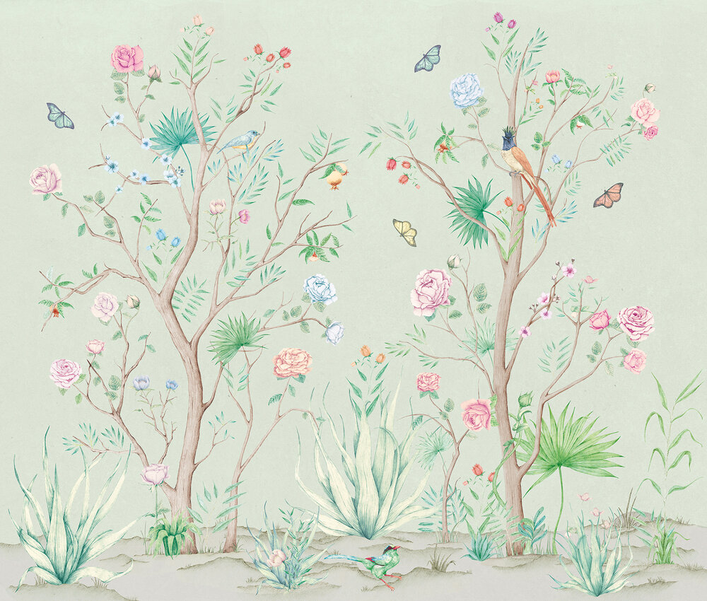 Coordonne Peonies Behang Random Chinoiseries Collectie&nbsp;&nbsp;