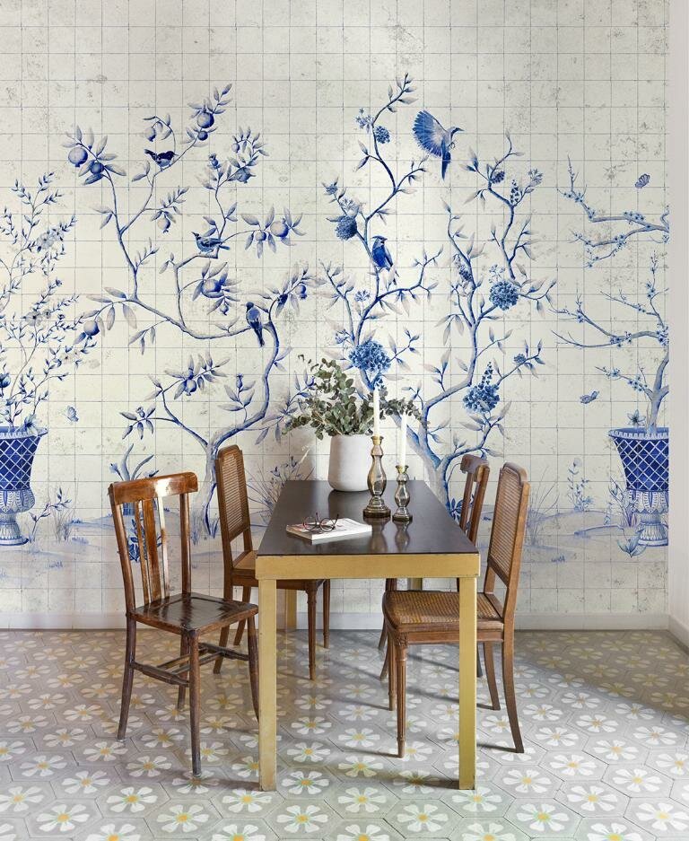 Coordonne Meihua Behang Random Chinoiseries Collectie&nbsp;7900051