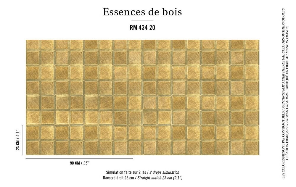 ELITIS Caissa Behang Essence de bois Collectie&nbsp;RM_434_20