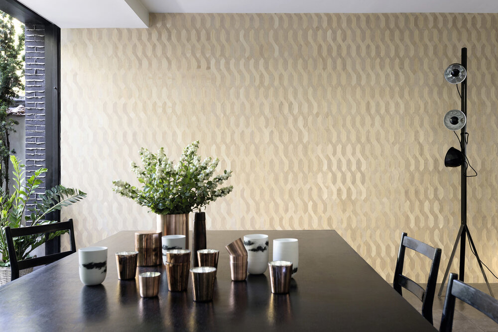 ELITIS Nappees Behang&nbsp;Essence de bois Collectie&nbsp;RM_435_10