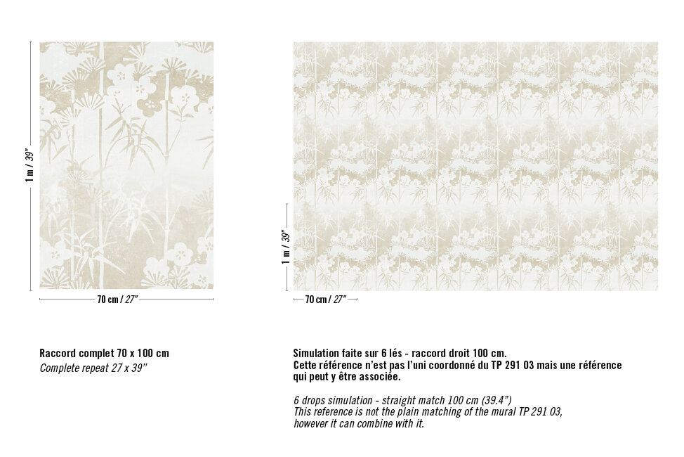 ELITIS La Montagne Sacree Behang&nbsp;Soleil levant Collectie&nbsp;TP_292_03