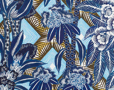 Pierre Frey Swahili Grand Behang&nbsp;Rituel Collectie&nbsp;FP538002