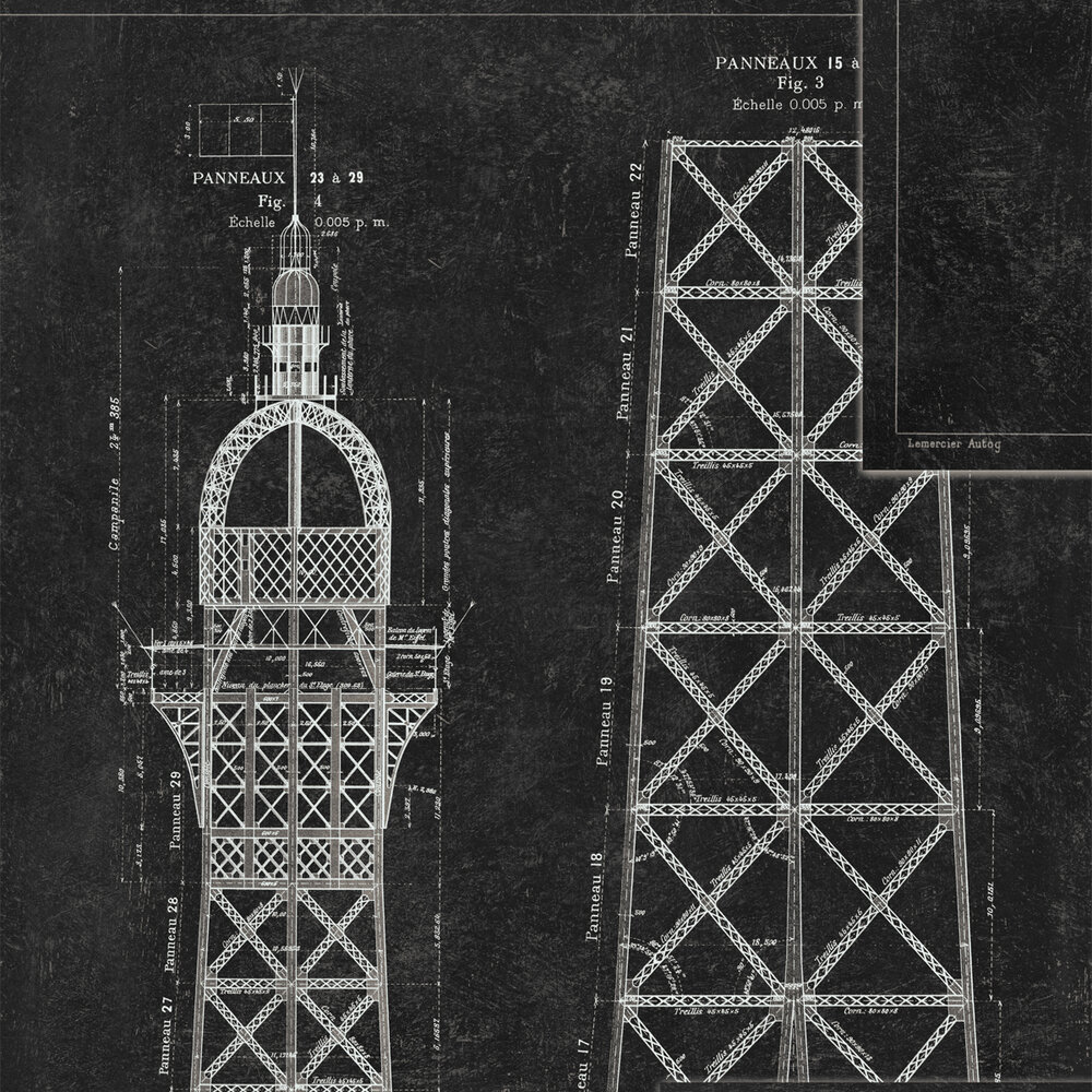 Mind the Gap Grand Eiffel Behang WP20218