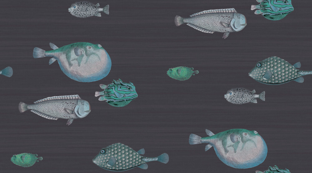Fornasetti Acquario Behang&nbsp;Cole and Son Senza Tempo Collectie 114/16032