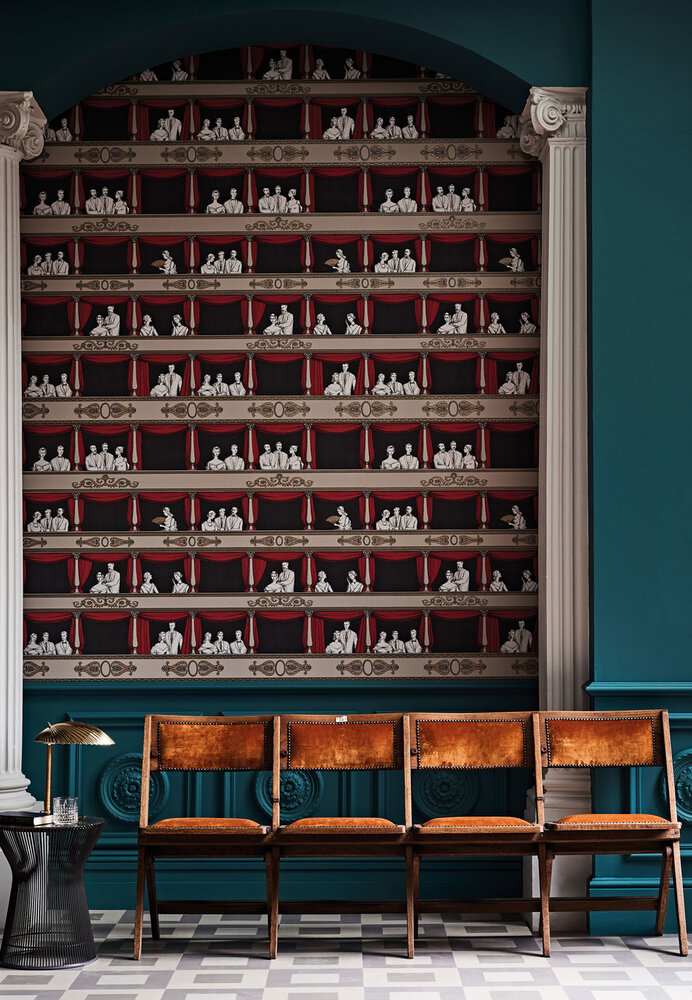 Fornasetti Teatro Behang (Cole &amp; Son) - Senza Tempo 114/18037