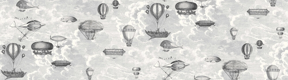 Fornasetti Macchine Volanti Behang Senza Tempo Collectie 114/27053