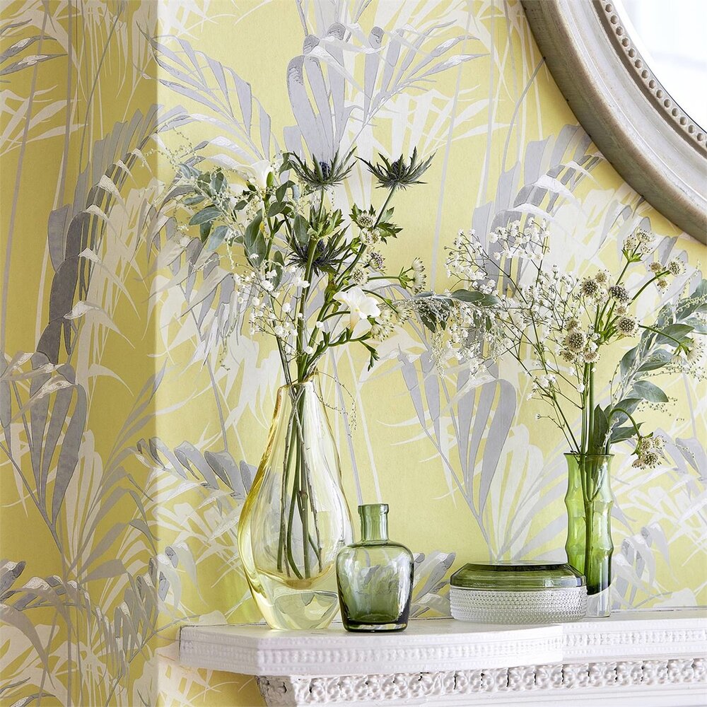 Sanderson Palm House Behang Glasshouse Collectie