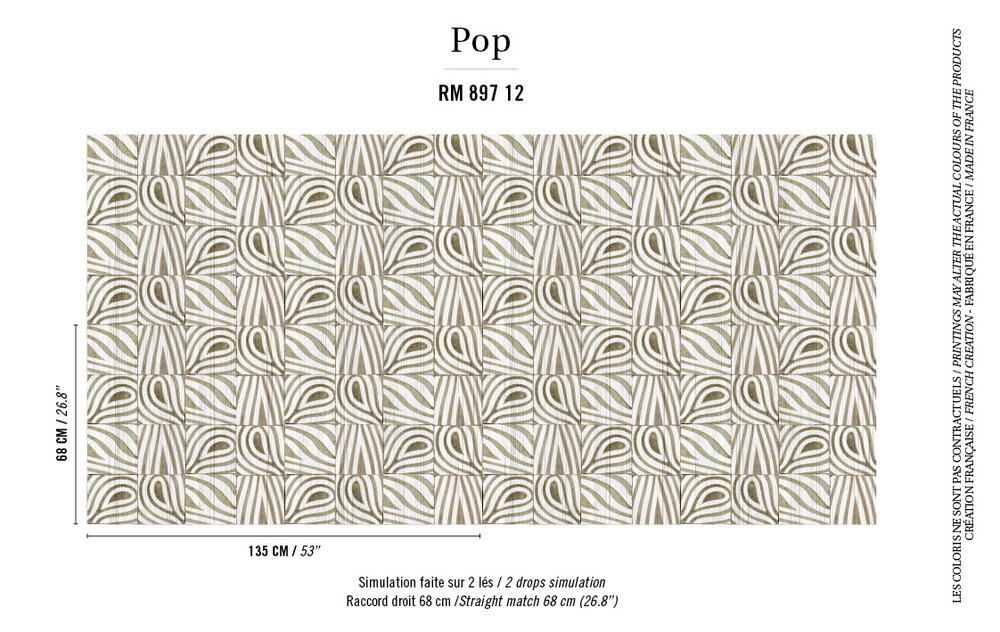 ELITIS Bobale Behang Pop Behang Collectie RM_897_12