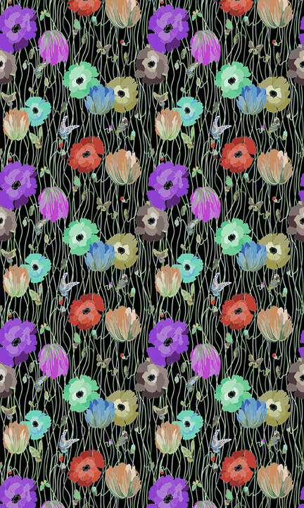 Missoni Poppies Behang Paneel 10195