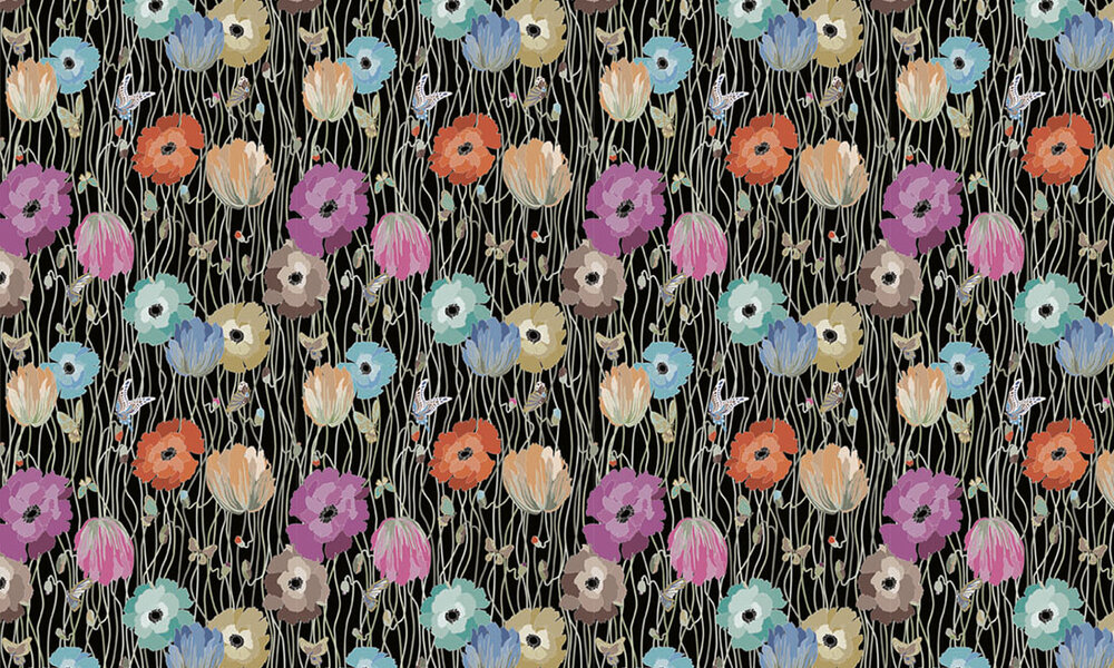 Missoni Poppies Behang Paneel 10195