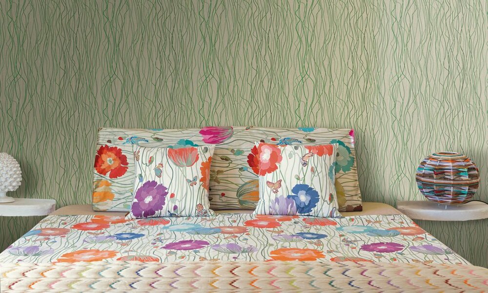 Missoni Poppies Stem Behang Paneel 10196