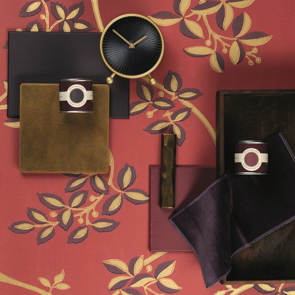 Farrow and Ball Ringwold Behang Metallic BP1653