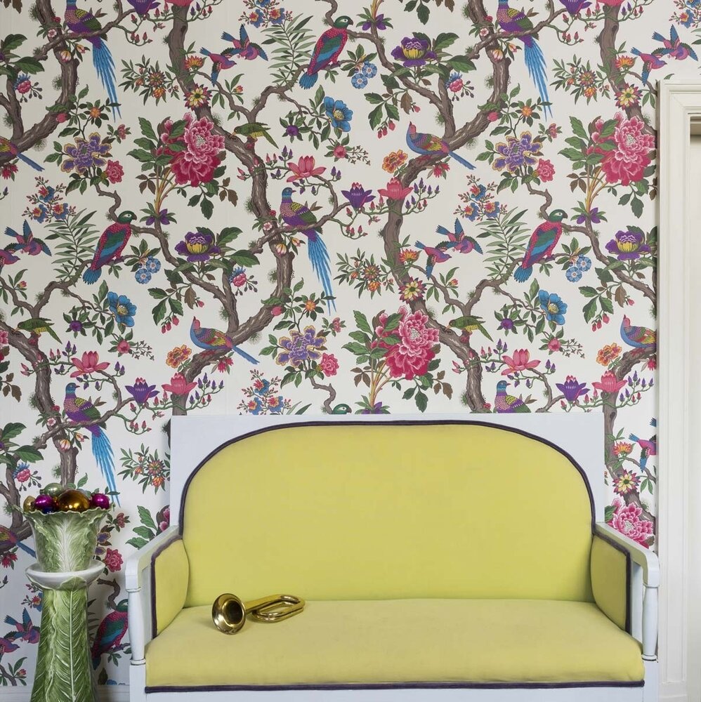 fontainebleau cole and son behang folie luxury by nature