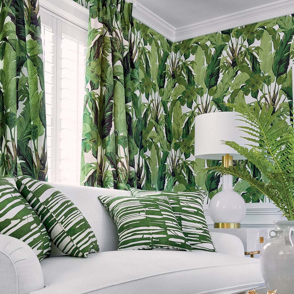 Thibaut Travelers Palm behang T10127  sfeer 1