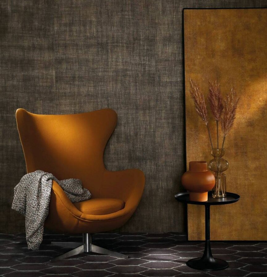 Casamance Isis Behang - TAUPE - Luxury Nature