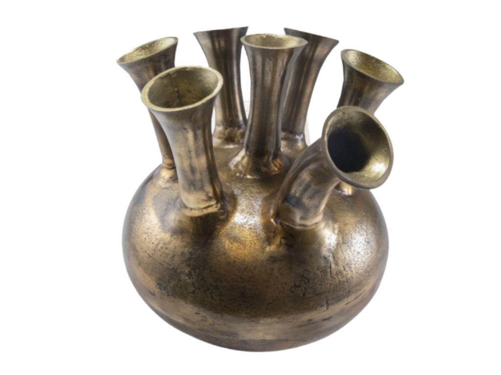 Bronze Trompet Vaas Large | Ontdekt u online! Luxury