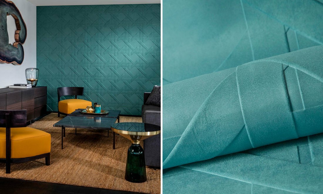Ontdek Geometrisch Behangpapier Arte Cannage Hier - Luxury By Nature, image size:1100x660