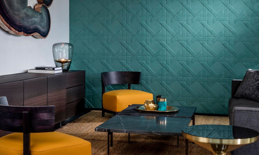 Ontdek Geometrisch Behangpapier Arte Cannage Hier - Luxury By Nature, image size:1100x660