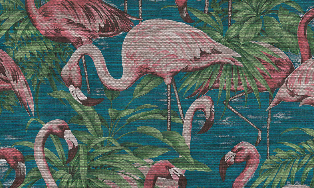 eetbaar Verbinding verbroken Zelfgenoegzaamheid Flamingo Behang ARTE: Hier Online Verkrijgbaar (31541) - Luxury By Nature