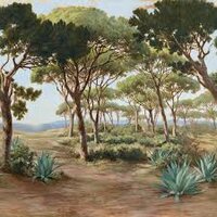 Pierre Frey L&#039;Esterel Behang Rituel Collectie&nbsp;FP522001