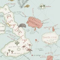 sanderson galapagos behang