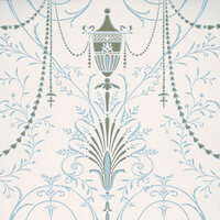 Little Greene Marlborough Behang Crystal  London Wallpapers V