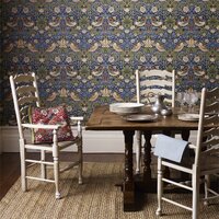 Behang William Morris Strawberry Thief Morris &amp; Co