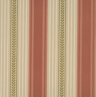 Little Greene behang, London Wallpapers 2, behang,Maddox street, groen, wit, streep, 0273MSMEDI,