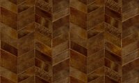 ARTE Montage vacht behang 33527 cognac breed