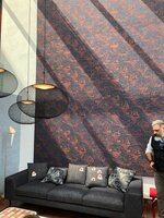 ARTE Moooi Indigo Macaque behang muurbekleding ARTE
