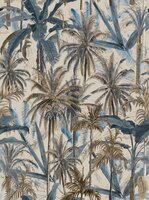  Mind the Gap The Jungle Smoke Blue behang