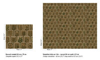 ELITIS&nbsp;Totem Behang&nbsp;Initation behang collectie TP_310_01