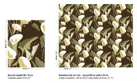 Elitis Arum Behang&nbsp;Flower Power behang collectie TP_304_03